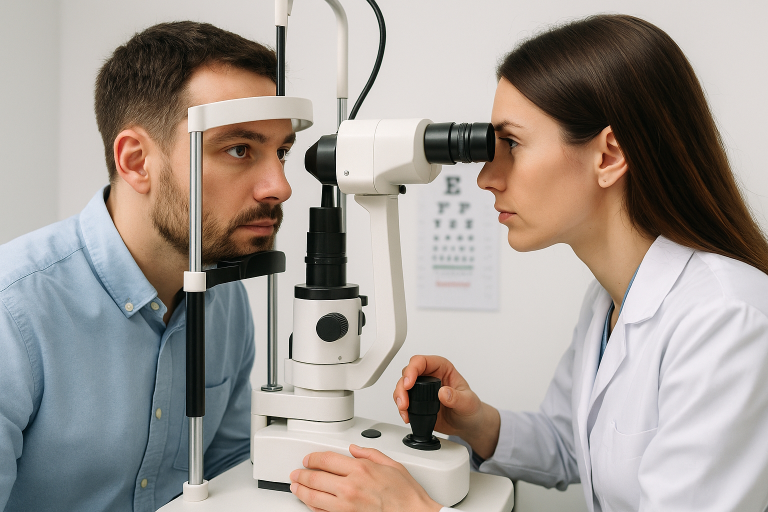 Запись на проверку зрения